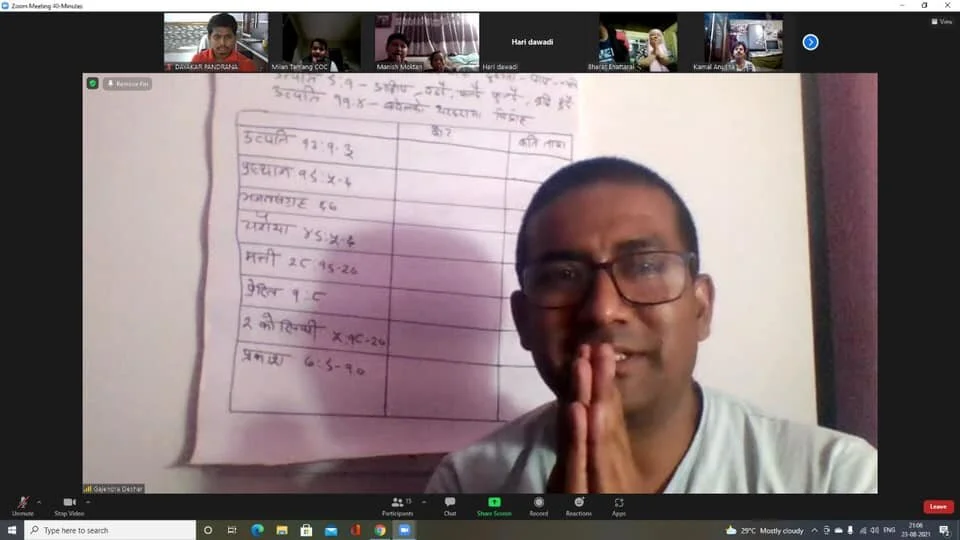 NEPAL 4 FIELDS DISCIPLESHIP MULTIPLICATION TRAINING WITH GAJENDRA AND DAYAKAR