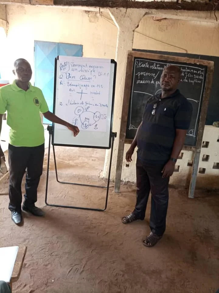 CHAD CENTRAL AFRICAN 4 FIELDS DISCIPLESHIP MULTIPLICATION TRAINING WITH CHADIAN PREACHERS AND EVANGELISTS