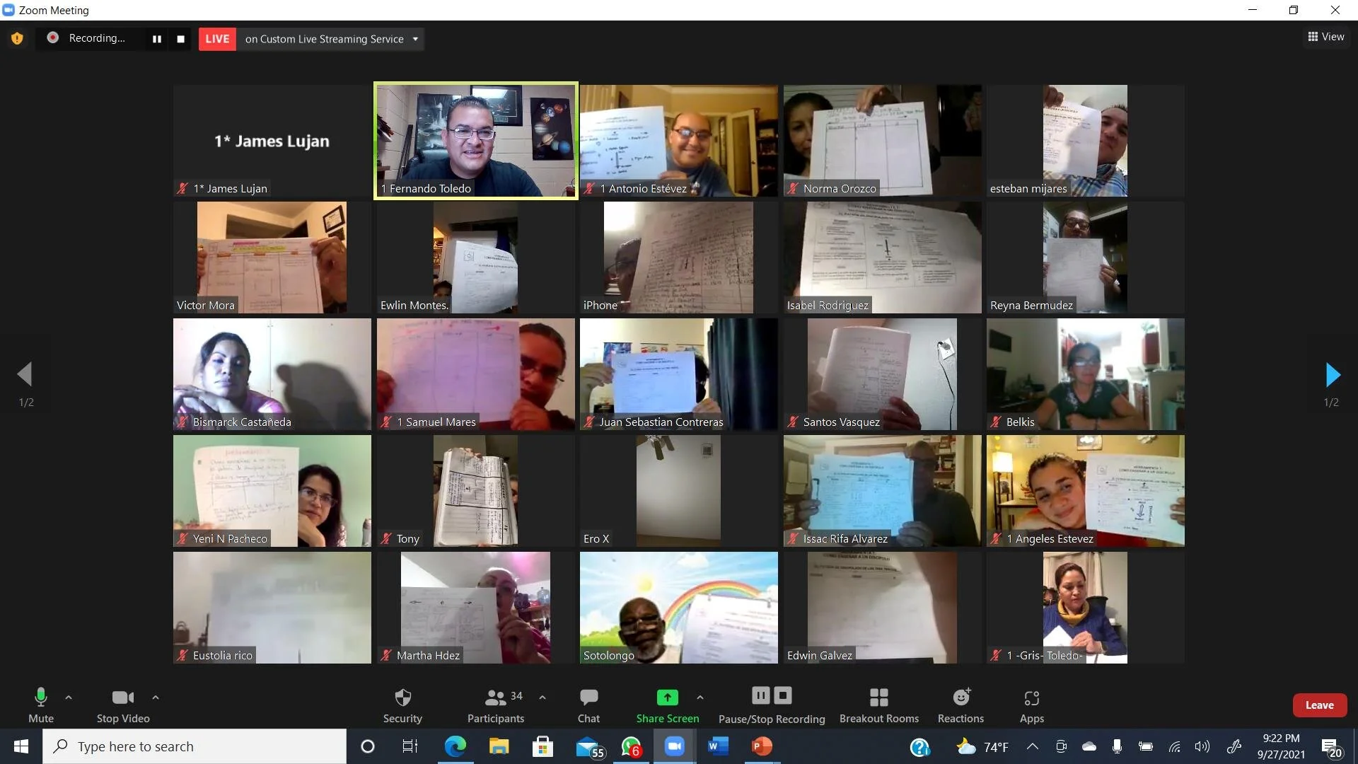 SPANISH 4 FIELDS DISCIPLESHIP MULTIPLICATION TRAINING