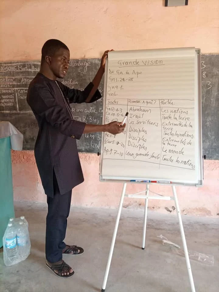 NORTHERN CAMEROON FRENCH SPEAKING 4 FIELDS DISCIPLESHIP MULTIPLICATION TRAINING WITH FELTOING DEJONGA.