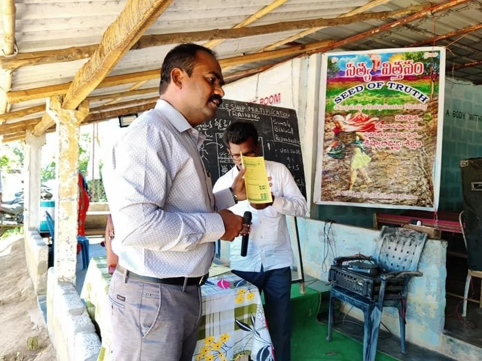 INDIAN 4 FIELDS DISCIPLESHIP MULTIPLICATION TRAINING WITH ANIL KUMAR