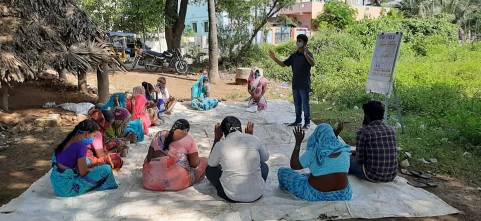 INDIAN VILLAGE TRAINING WITH DAYAKAR PANDRANA