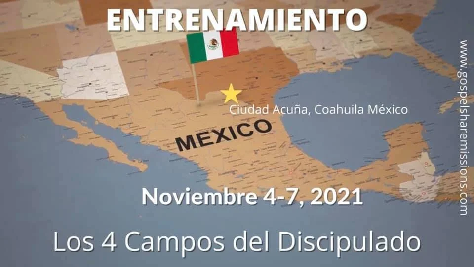 MEXICO 4 FIELDS DISCIPLESHIP MULTIPLICATION TRAINING WITH FERNANDO AND GRISELDE TOLEDO 