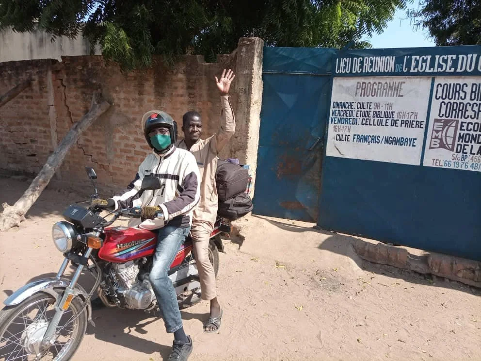 CHAD BROTHERS OFF TO MULTIPLY DISCIPLES.