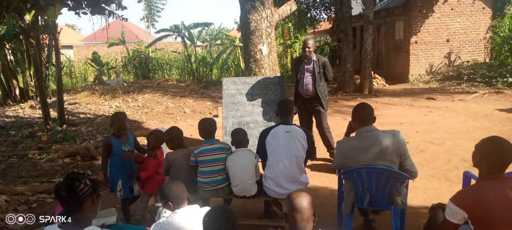 TWO OF THE NEW PLANTED 411 CHURCHES OF CHRIST IN UGANDA.