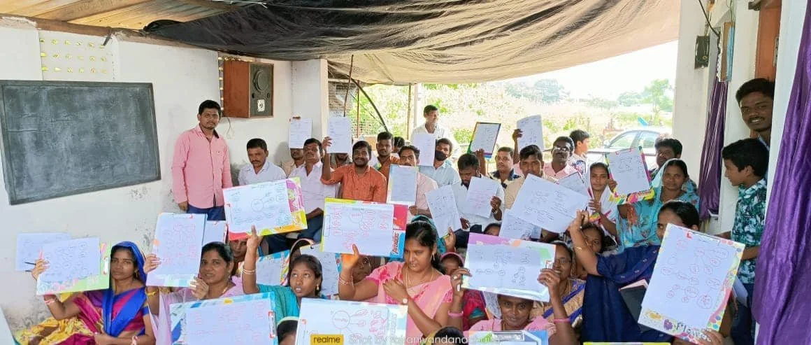 INDIANS ARE PRAYING FOR OTHER INDIANS WHO ARE FAR FROM GOD ON THEIR RELATIONAL MAPS WITH DAYAKAR PANDRANAS 4 FIELDS DISCIPLESHIP MULTIPLICATION TRAINING