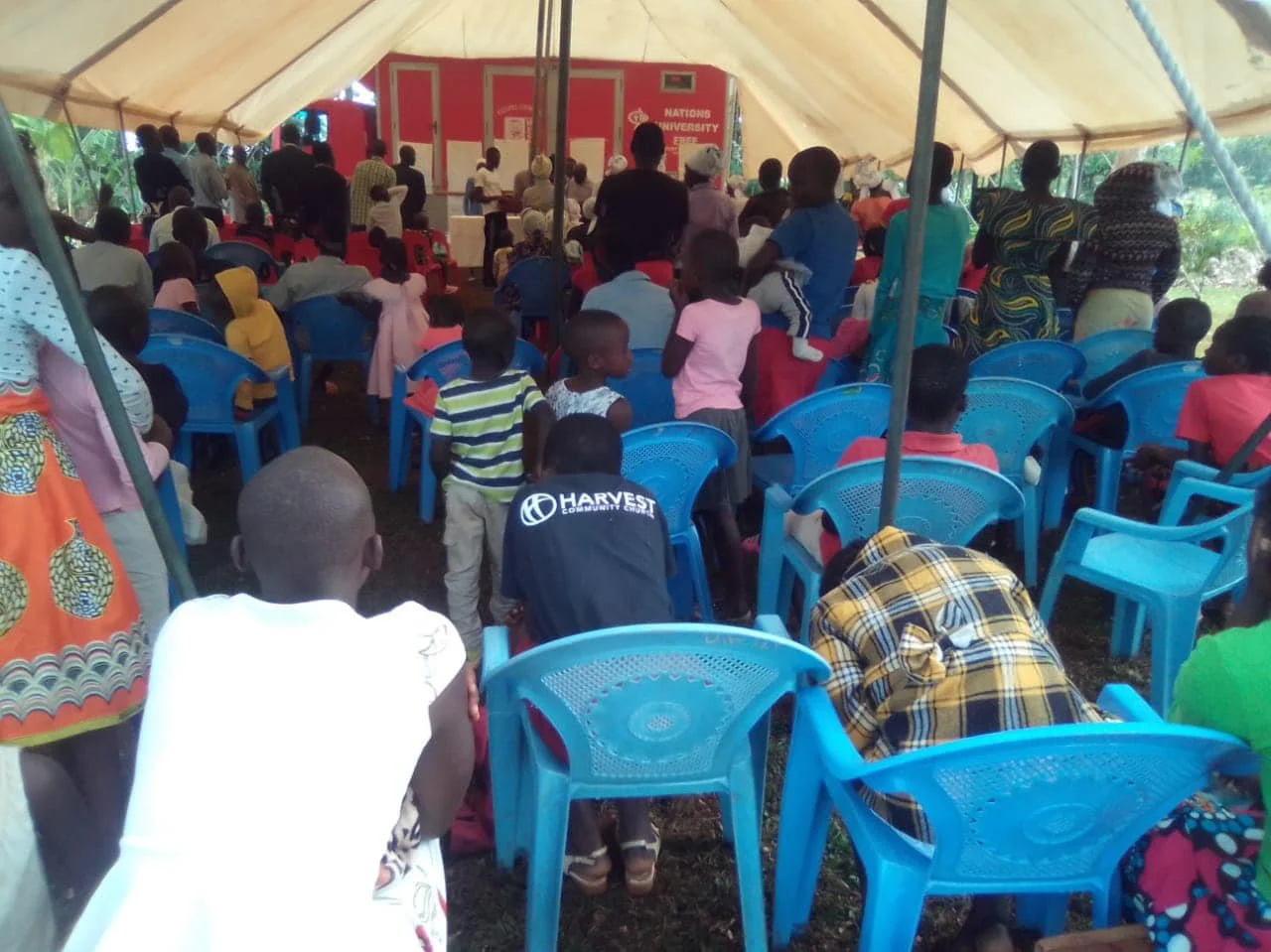 KENYAN YADH PANY GOSPEL MEETING AND MULTIPLICATION TRAINING WITH 12 SOULS BAPTISED