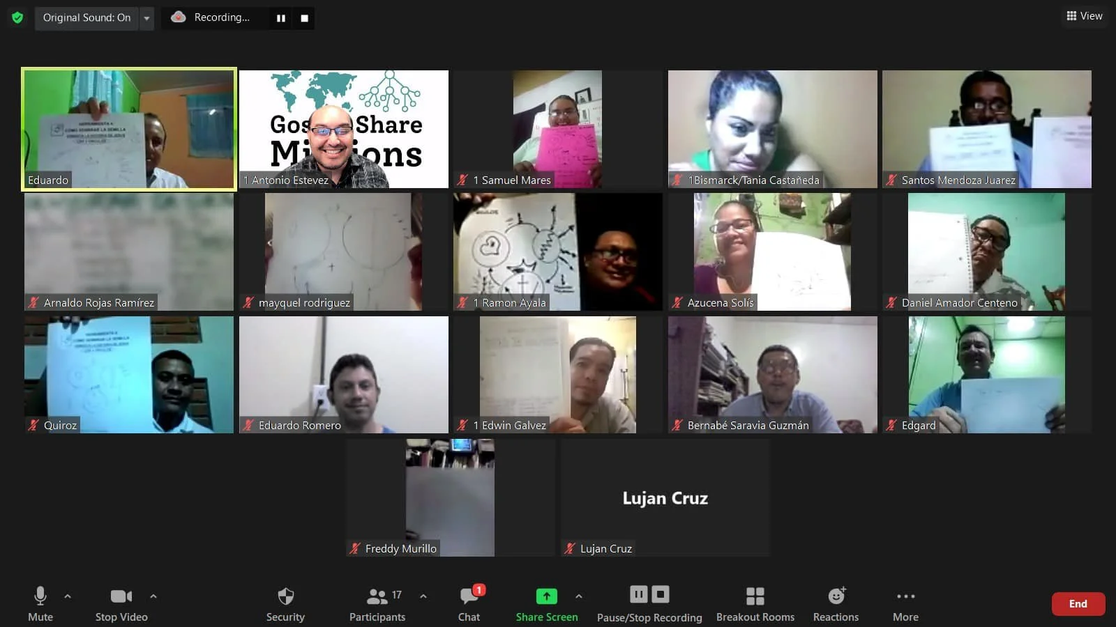 NICARAGUA 4 4 FIELDS DISCIPLESHIP MULTIPLICATION TRAINING