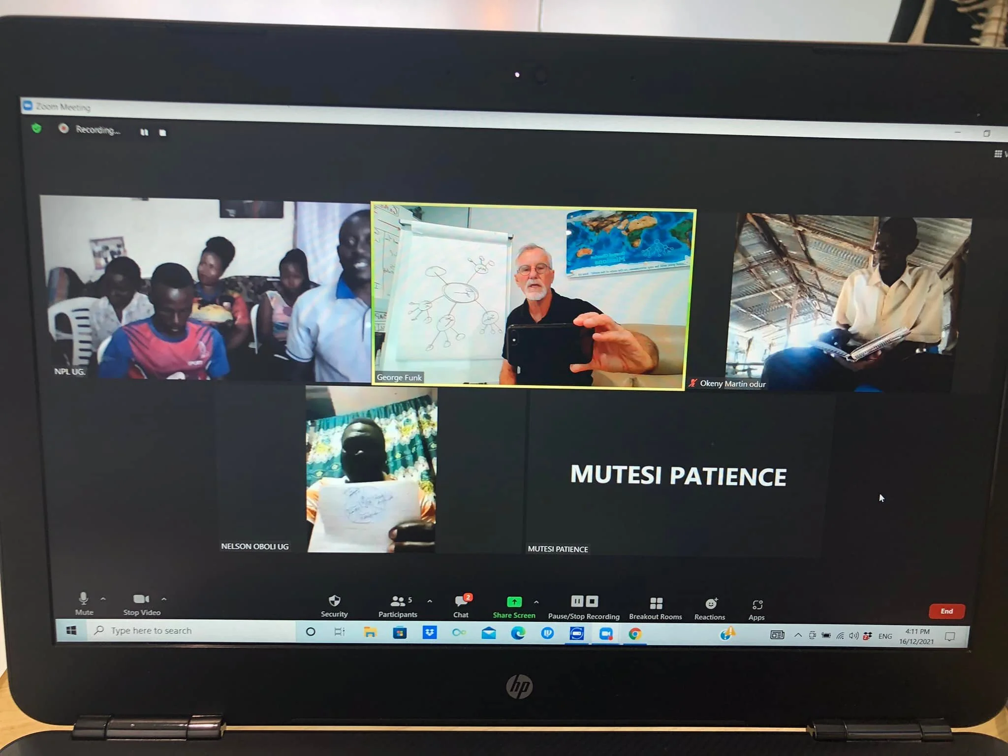 TWO DAYS OF ZOOM 4 FIELDS DISCIPLESHIP MULTIPLICATION TRAINING WITH ISAAC MUGABI WHO HAS STARTED 41 HOUSE CHURCHES IN UGANDA.