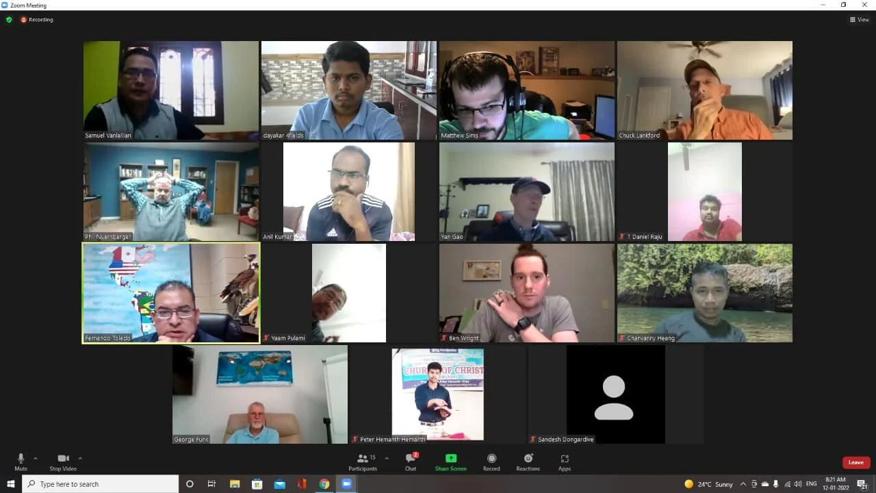 USA ASIAN TRAINERS IN PLANNING MODE FOR NEXT WEEKS START UP.