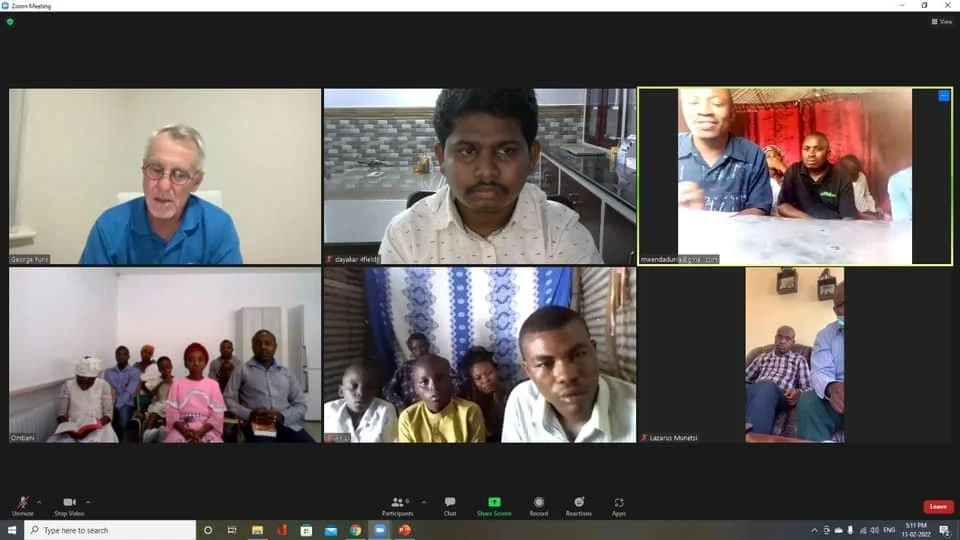 GERMANY AND KAKUMA GATHER GROW AND GO ONLINE CHURCH