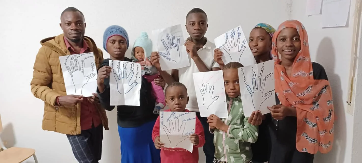 GERMANY HOUSE CHURCH AND DISCIPLESHIP TRAINING WITH OMBENI FAMILY AS THEY SETTLE IN GERMANY.