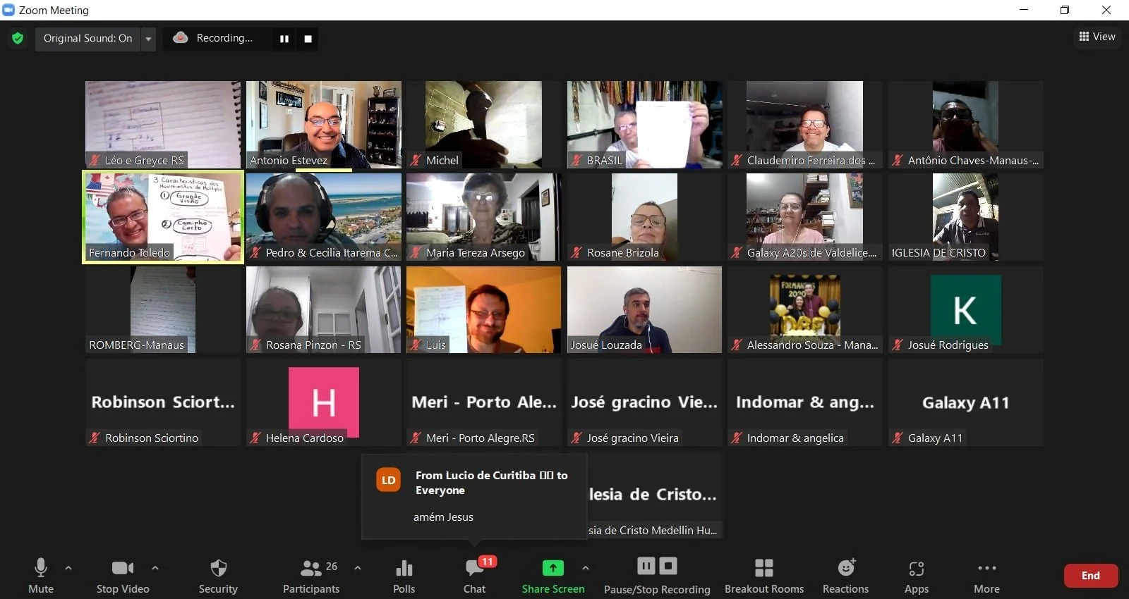 PORTUGUESE 4 FIELDS DISCIPLESHIP MULTIPLICATION TRAINING 