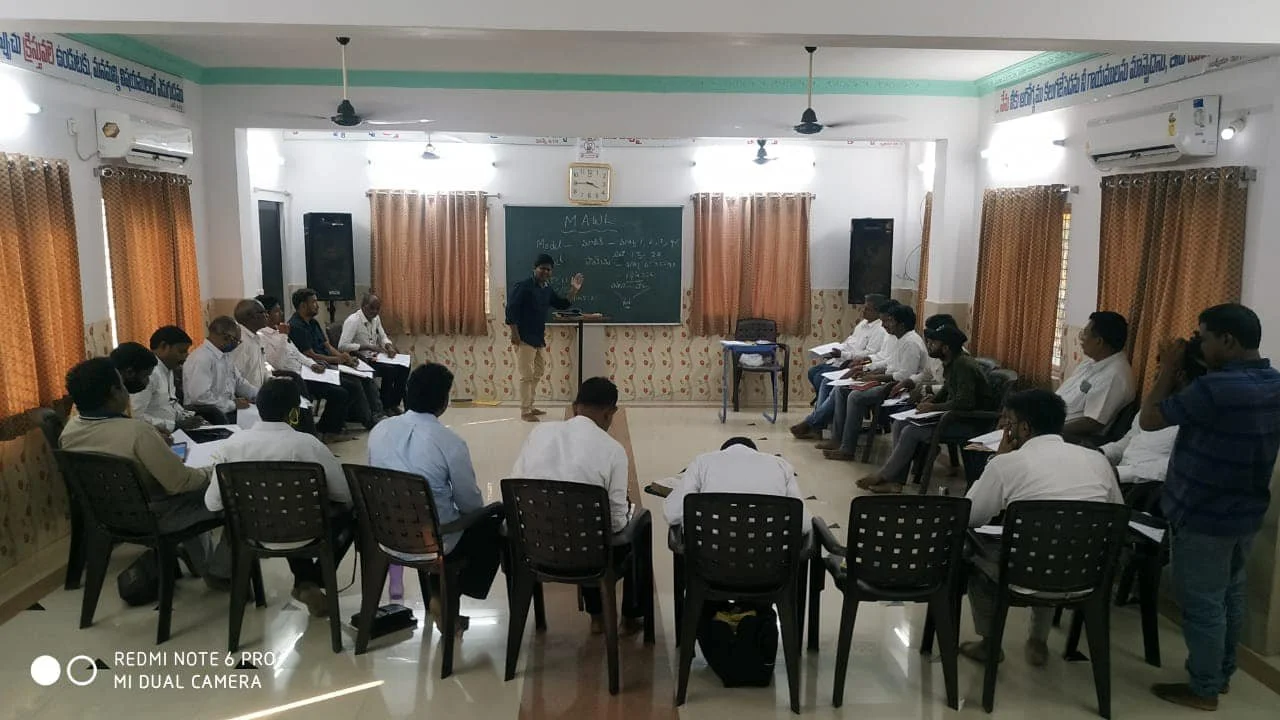 INDIAN ONE DAY LEADERS 4 FIELDS DISCIPLESHIP MULTIPLICATION TRAINING WITH DAYAKAR AND FUTURE DISCIPLESHIP L3 TRAINERS.