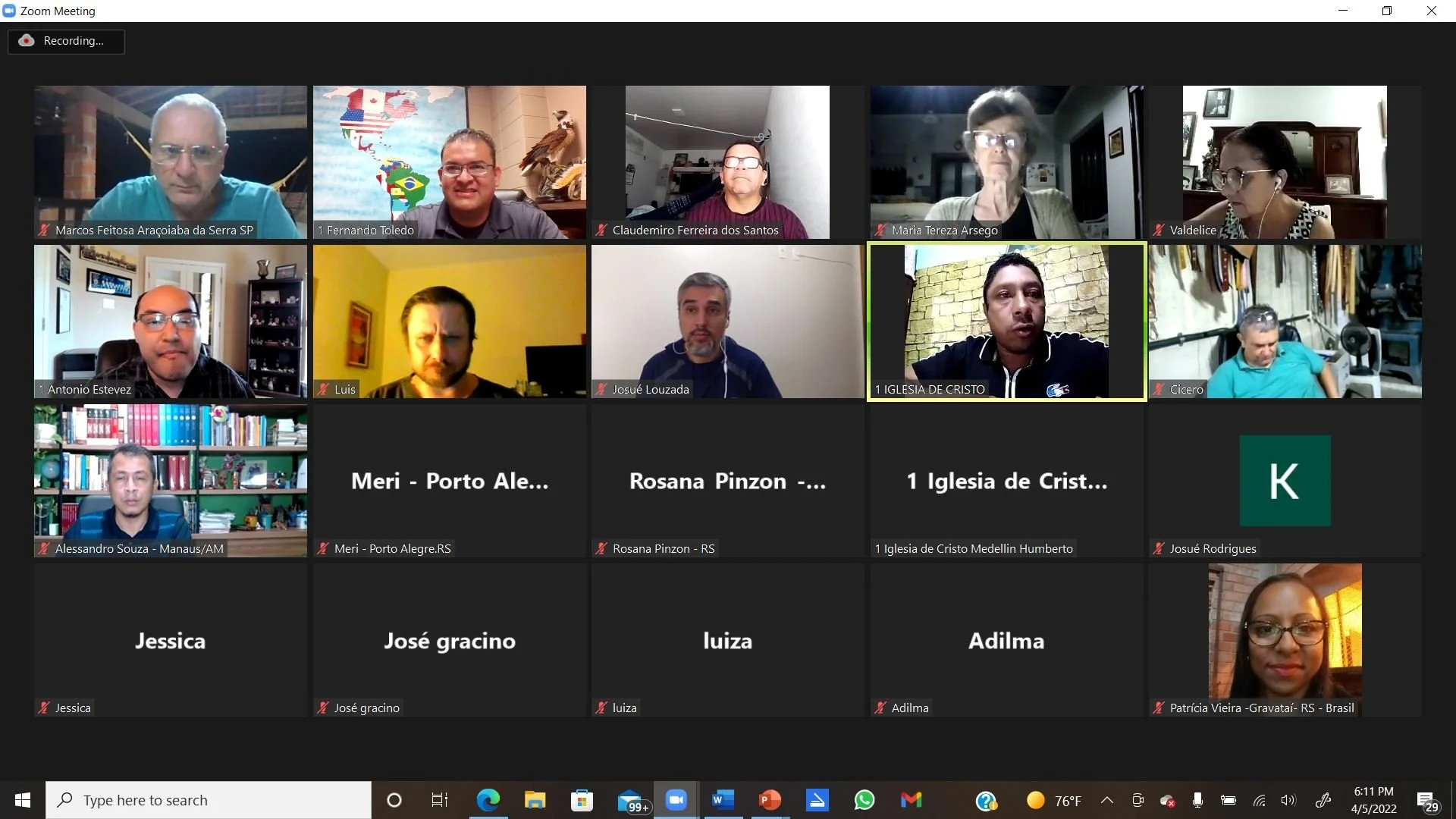 BRAZIL 4 FIELDS DISCIPLESHIP MULTIPLICATION TRAINING