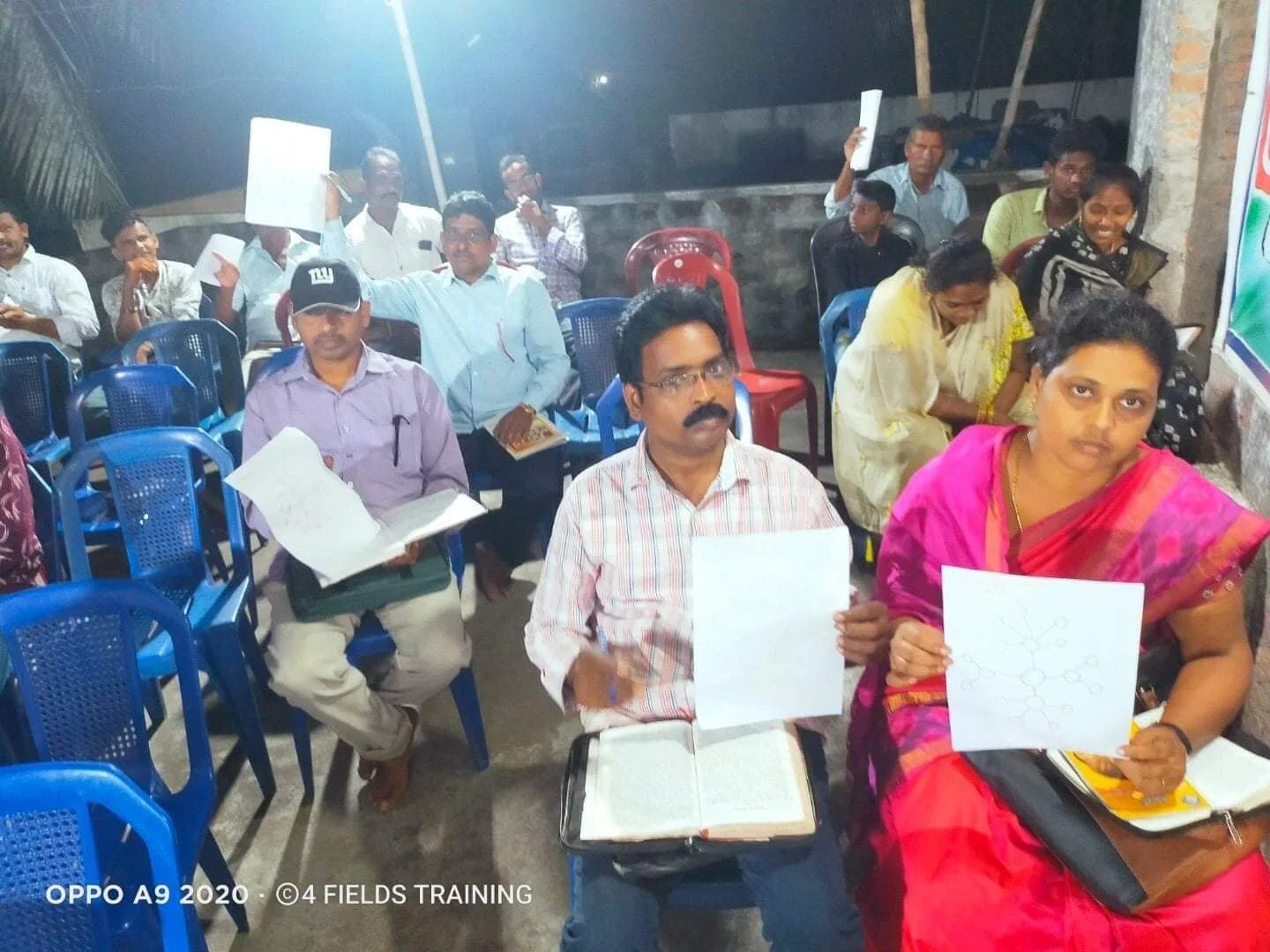 INDIAN KUYYERRU VILLAGE 4 FIELDS DISCIPLESHIP MULTIPLICATION TRAINING WITH DANIEL RAJU