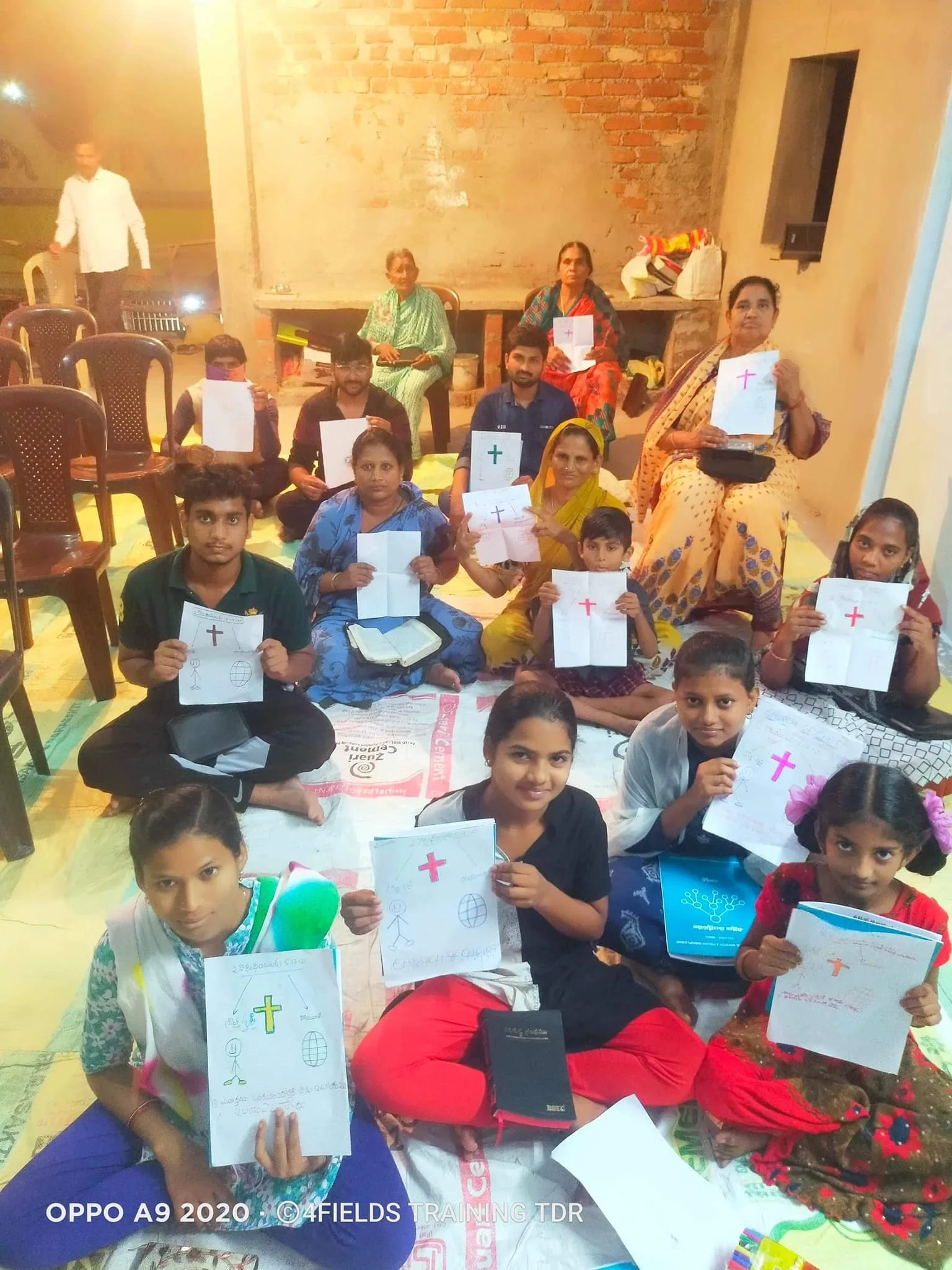 INDIAN VILLAGE 4 FIELDS DISCIPLESHIP MULTIPLICATION TRAINING WITH DANIEL RAJU.