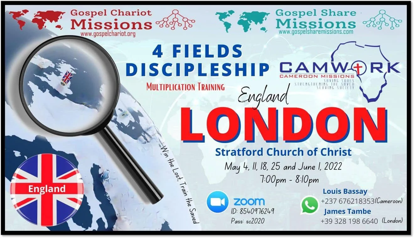 ENGLISH 4 FIELDS DISCIPLESHIP MULTIPLICATION TRAINING