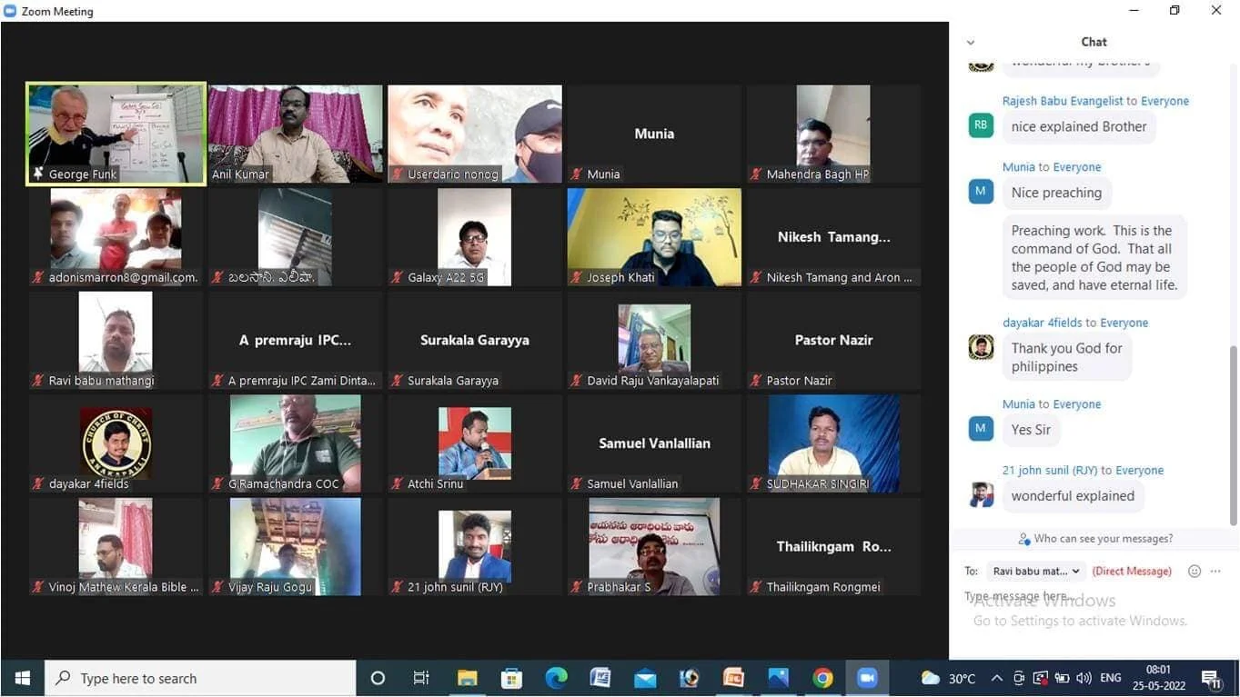 ASIAN WEDNESDAYS 4 FIELDS DISCIPLESHIP MULTIPLICATION TRAINING