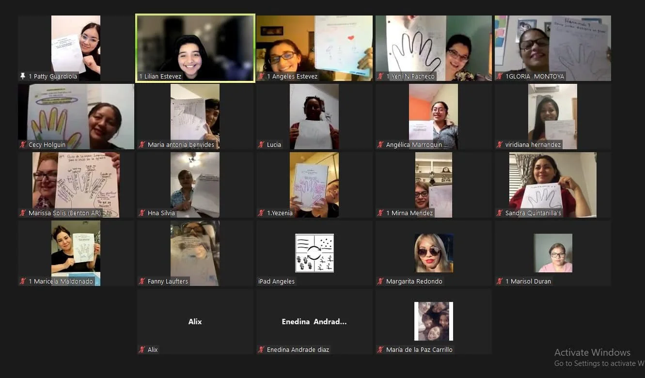 SPANISH SPEAKING WOMAN HUNGRY TO LEARN HOW TO MAKE DISCIPLES.