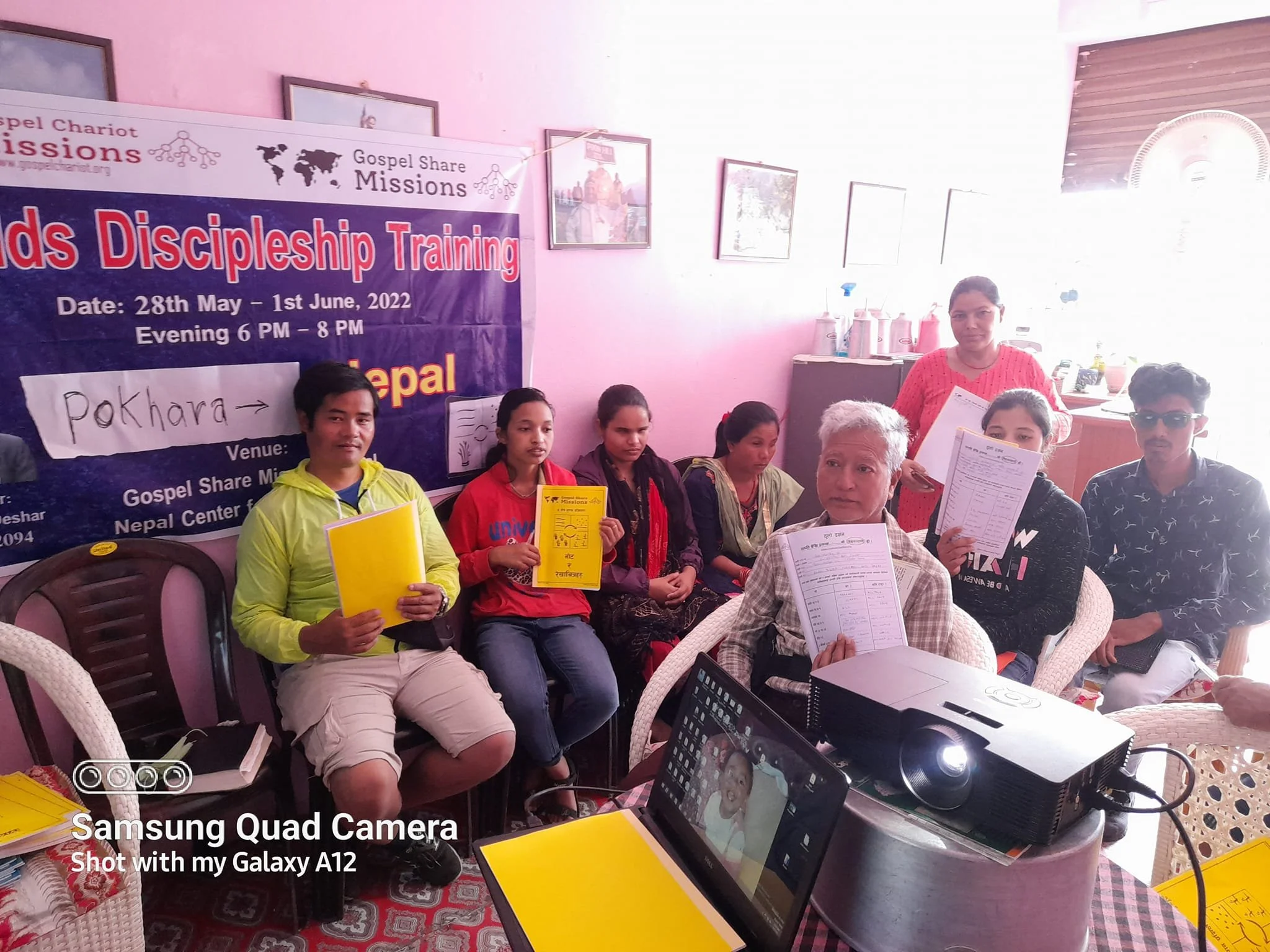 NEPAL 4 FIELDS DISCIPLESHIP MULTIPLICATION TRAINING WITH GAJENDA.