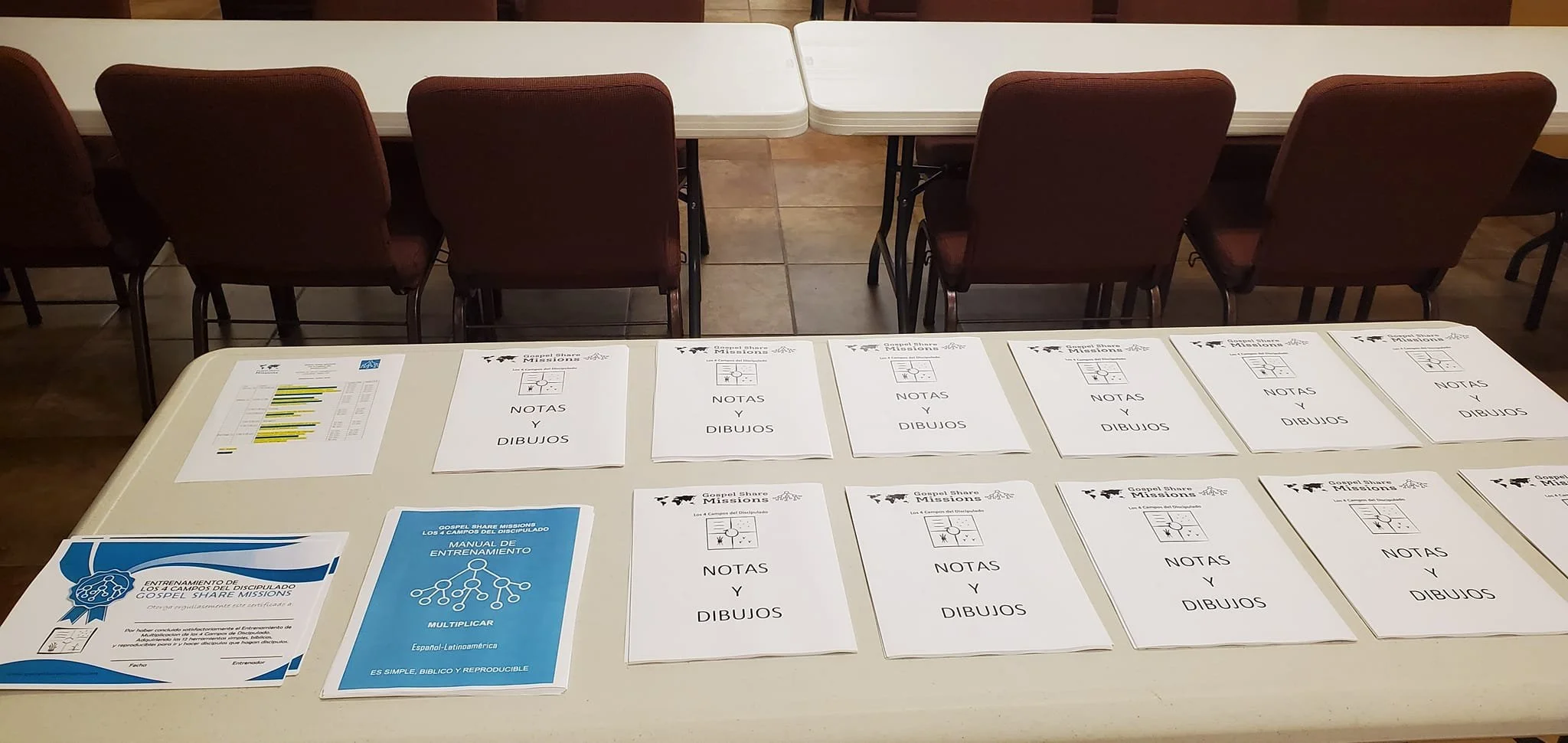 TEXAS SPANISH 4 FIELDS DISCIPLESHIP MULTIPLICATION TRAINING PRAYING