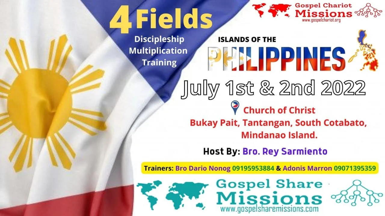 PHILIPPINES 4 FIELDS DISCIPLESHIP MULTIPLICATION TRAINING