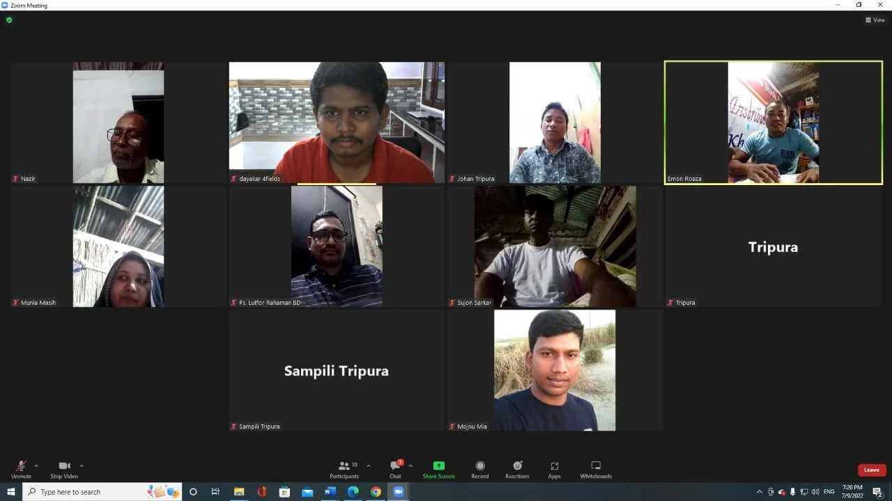 BANGLADESH 4 FIELDS DISCIPLESHIP MULTIPLICATION TRAINING WITH EMON ROAZA.