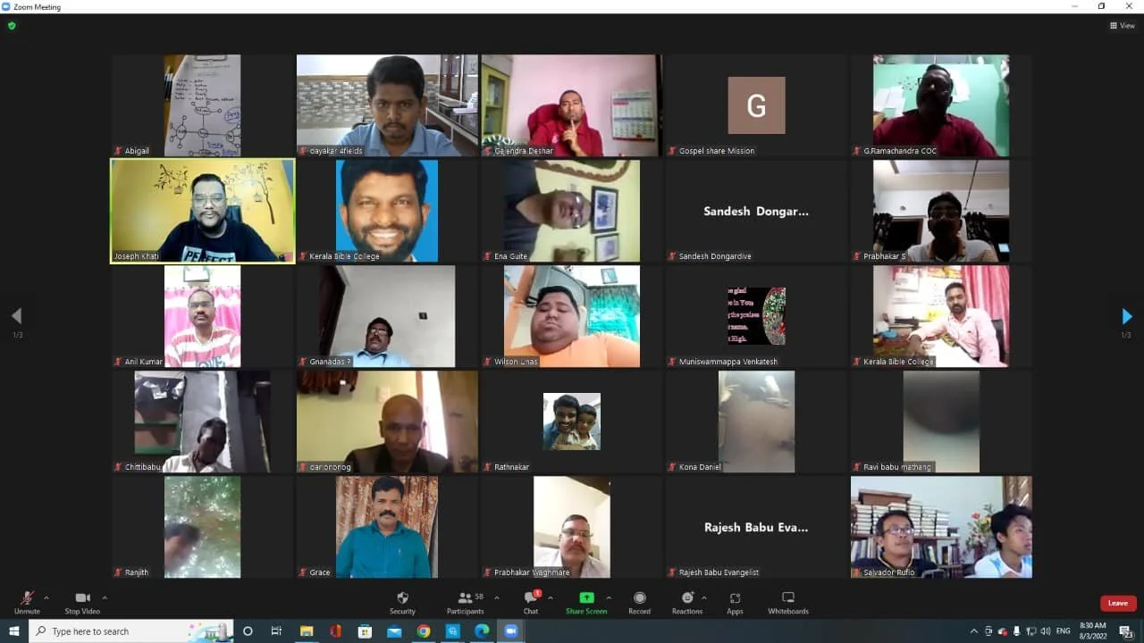 ASIAN 4 FIELDS ONLINE DISCIPLESHIP MULTIPLICATION TRAINING