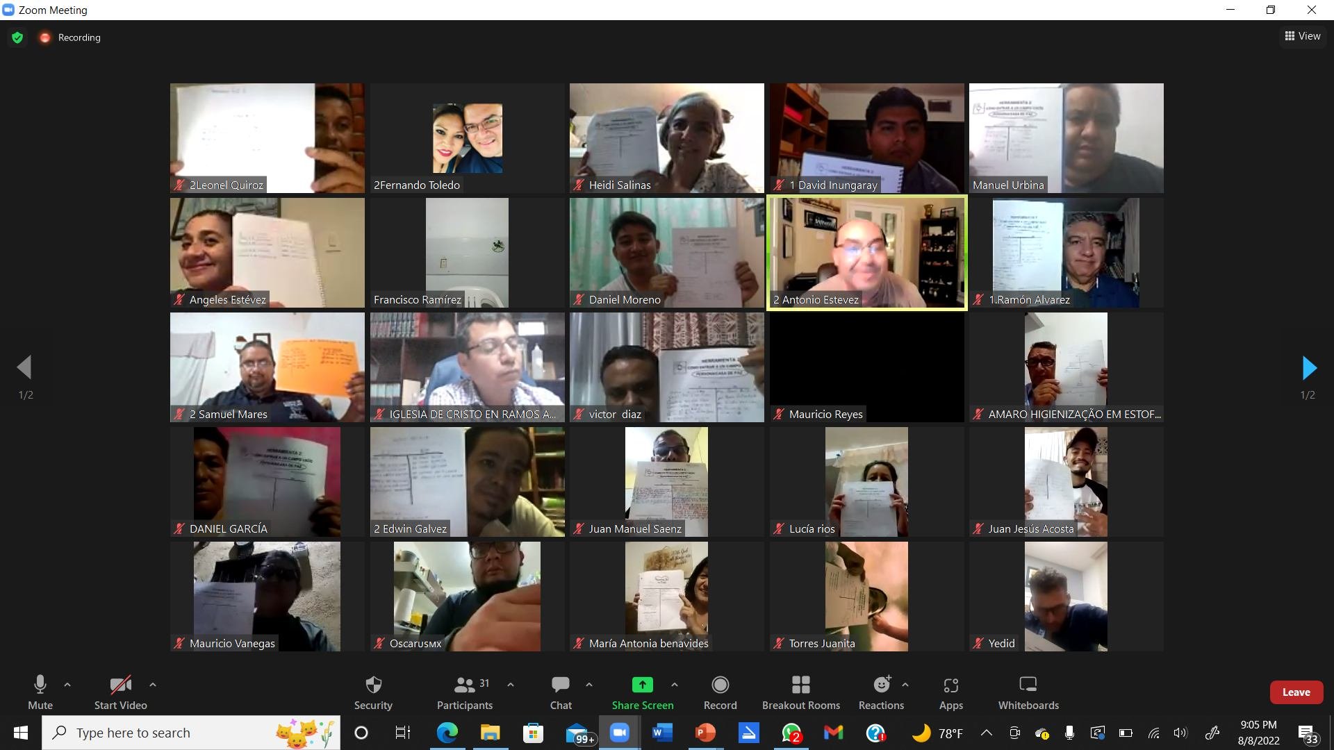 SPANISH 4 FIELDS DISCIPLESHIP MULTIPLICATION TRAINING