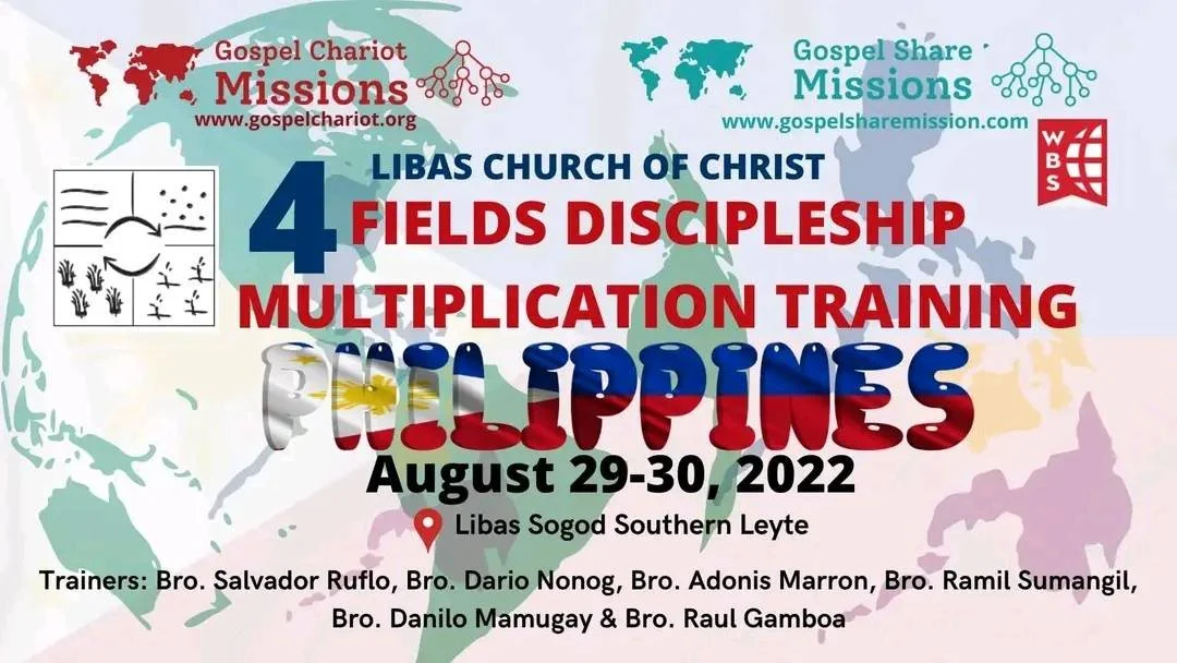 PHILIPPINES 4 FIELDS DISCIPLESHIP MULTIPLICATION TRAINING