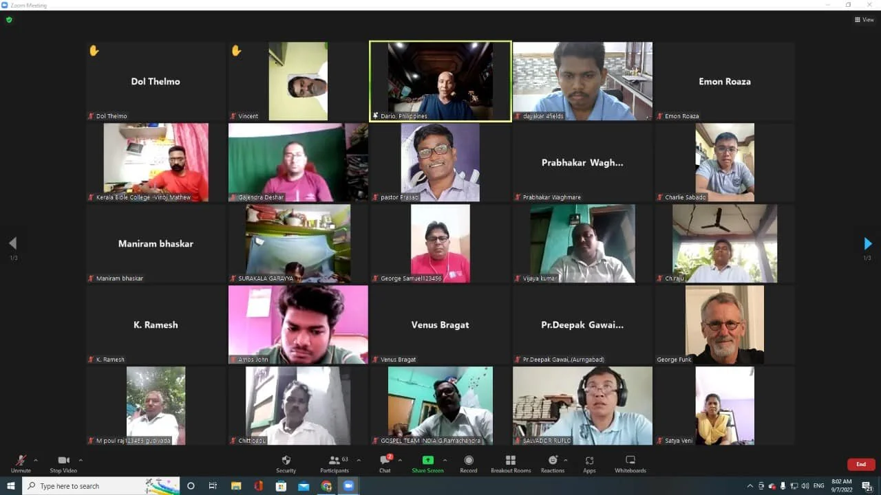 WEDNESDAY ASIAN 4 FIELDS DISCIPLESHIP MULTIPLICATION TRAINING