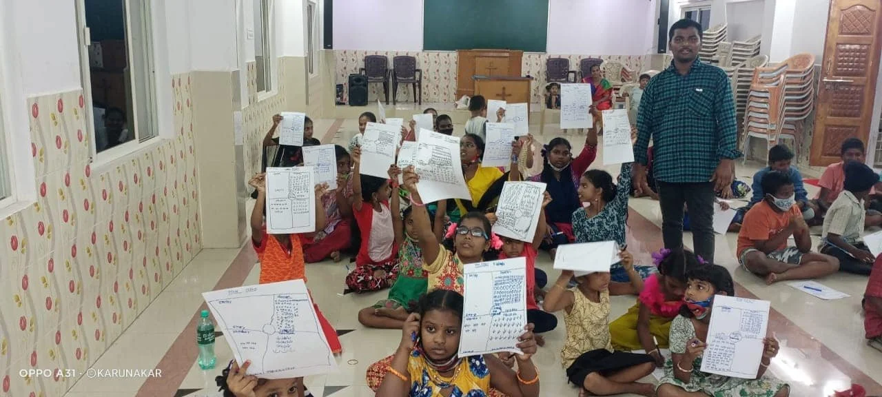 INDIA 4 FIELDS DISCIPLESHIP MULTIPLICATION CHILDREN TRAINING