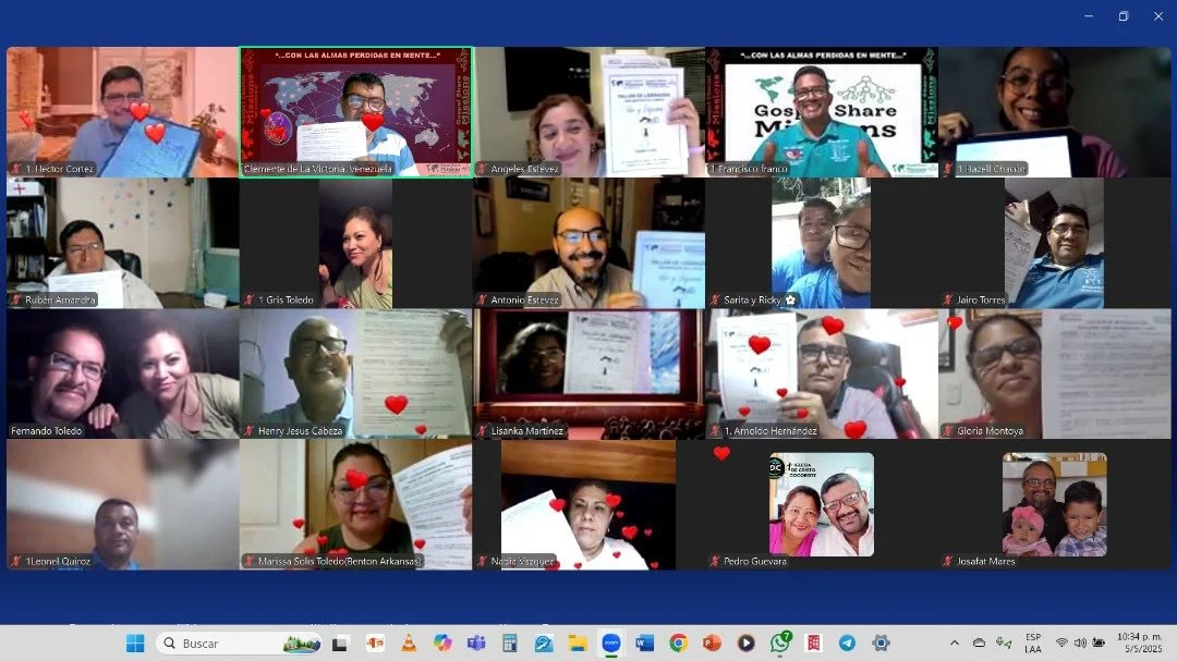 GROUP #16. LEADERSHIP WORKSHOP FOR LATINOAMERICA MENTORS. GOSPEL CHARIOT/SHARE MISSIONS. GATHER - GROW - GO.