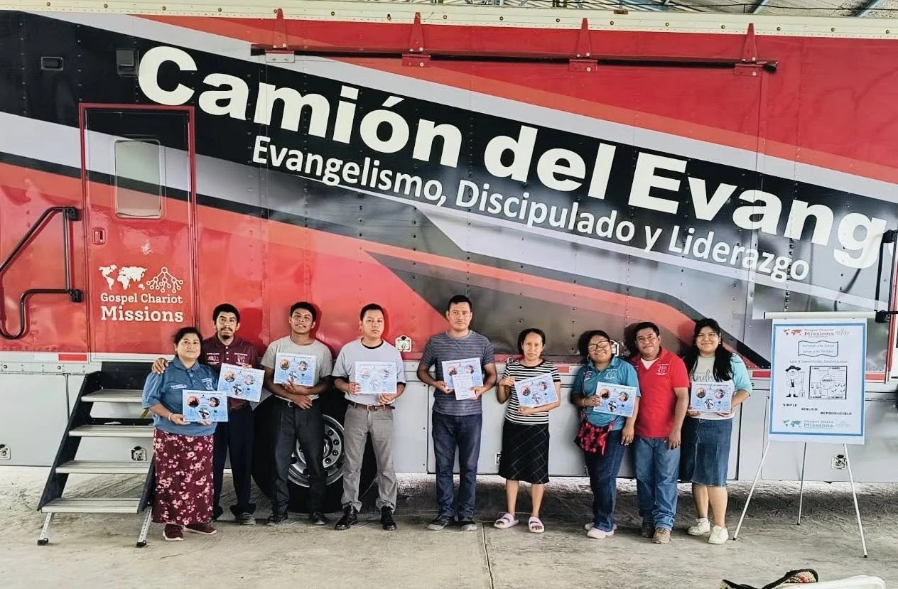 MEXICO DAY #10 GOSPEL CHARIOT CAMPAIGN/GOSPEL TRUCK IN AQUISMON SAN LUIS POTOSI.