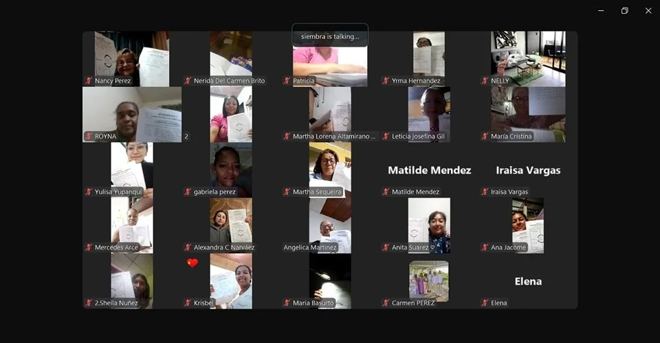 GROUP #2 LATINAMERICAN WOMEN. GOSPEL CHARIOT/SHARE MISSIONS.