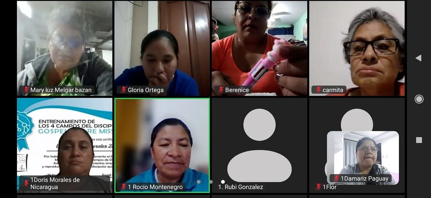 LATIN AMERICAN WOMEN.  GOSPEL CHARIOT/SHARE MISSIONS.  WITH LOST SOULS IN MIND. CHURCH OF CHRIST.