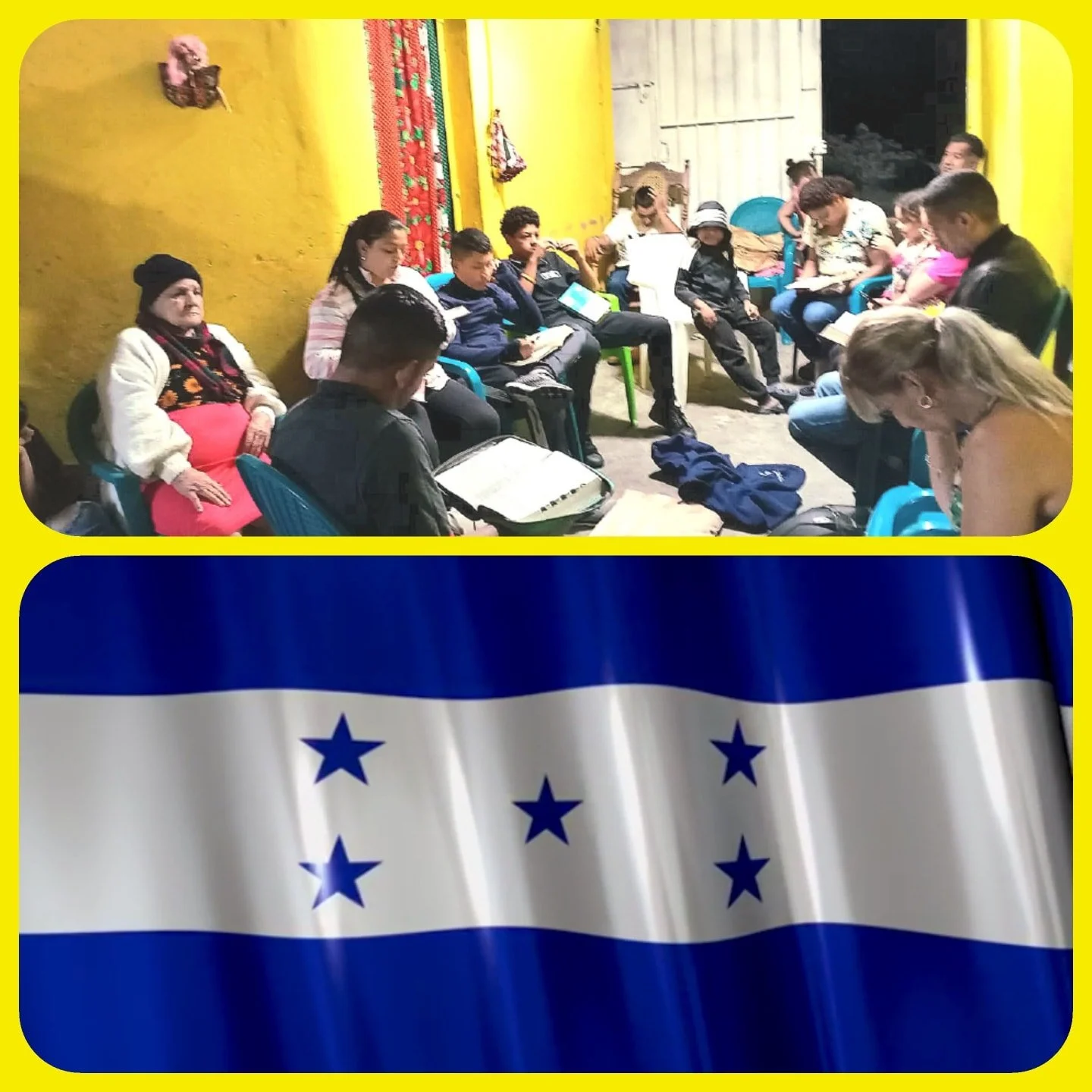 HONDURAS ,TEGUCIGALPA GATHER-GROW-GO. BIBLE DISCOVERY SWORD METHOD.