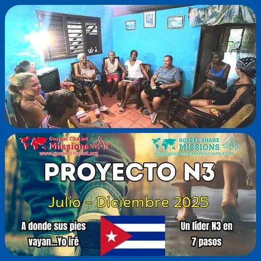 PROJECT N3/L3. BIBLE DISCOVERY SWORD METHOD.  GOSPEL CHARIOT/SHARE MISSIONS LATINOAMERICA.