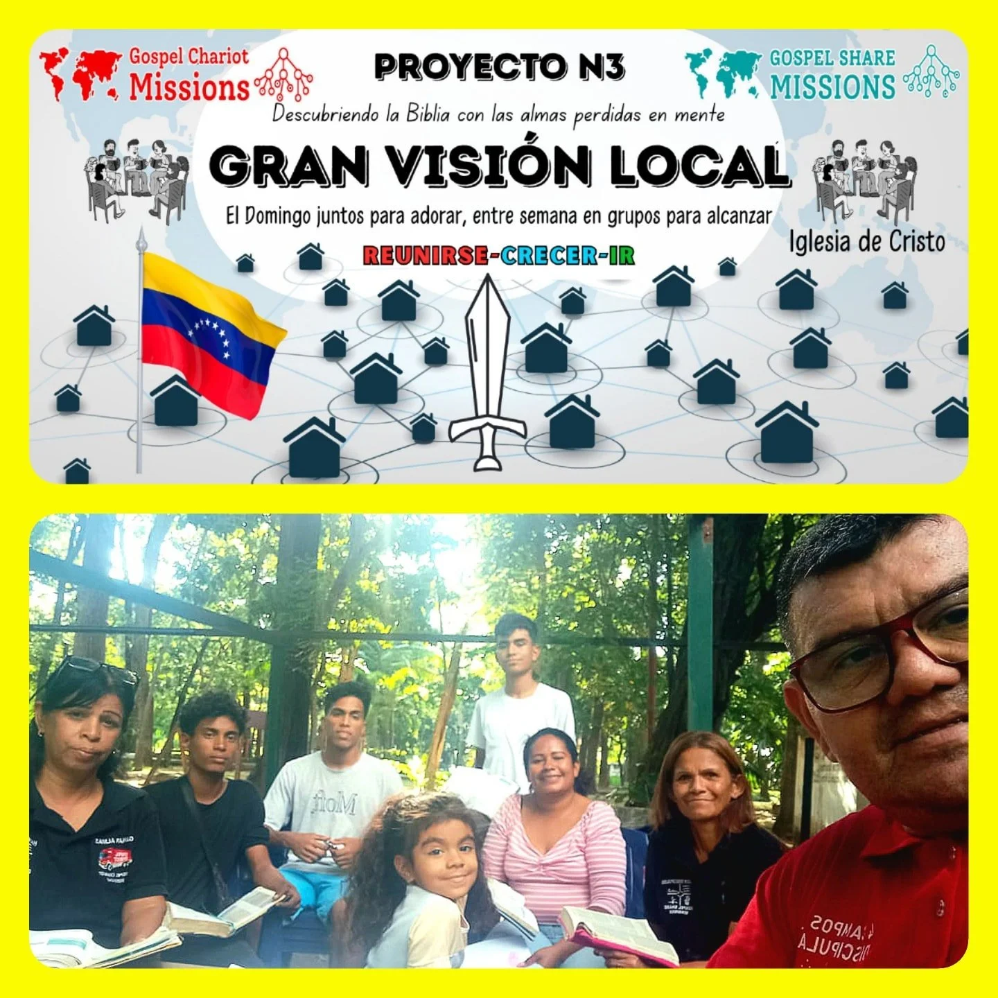 LA VICTORY VENEZUELA PROJECT N3/L3. DEVELOPING LEADERS WHO MULTIPLY THROUGH BIBLICAL DISCOVERY SWORD METHOD.