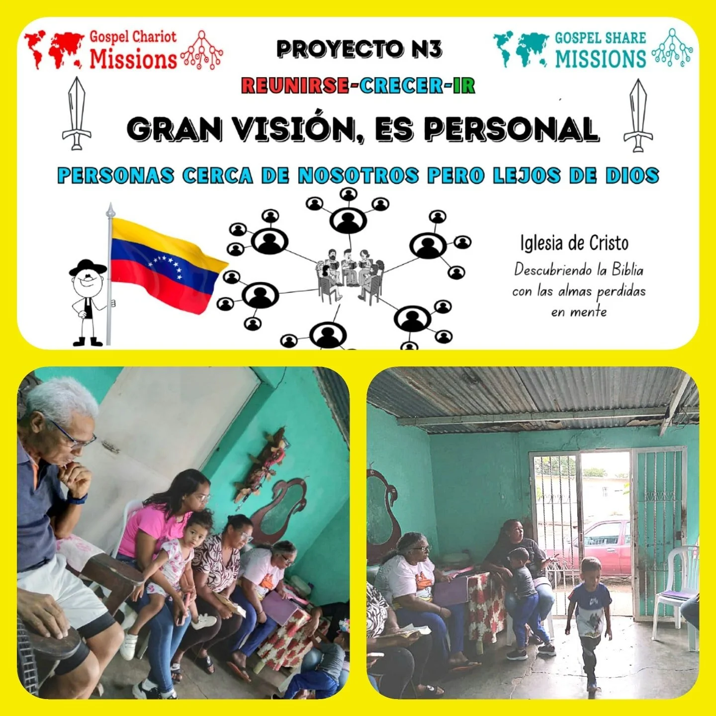 BOLIVAR CITY VENEZUELA PROJECT N3/L3. DEVELOPING LEADERS WHO MULTIPLY THROUGH BIBLICAL DISCOVERY SWORD METHOD.