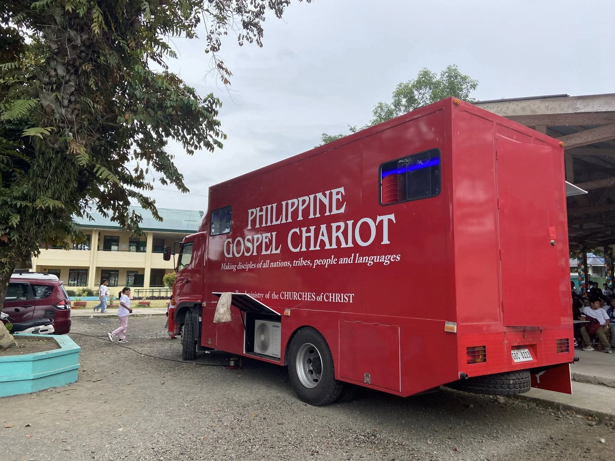 Spreading hope on wheels.