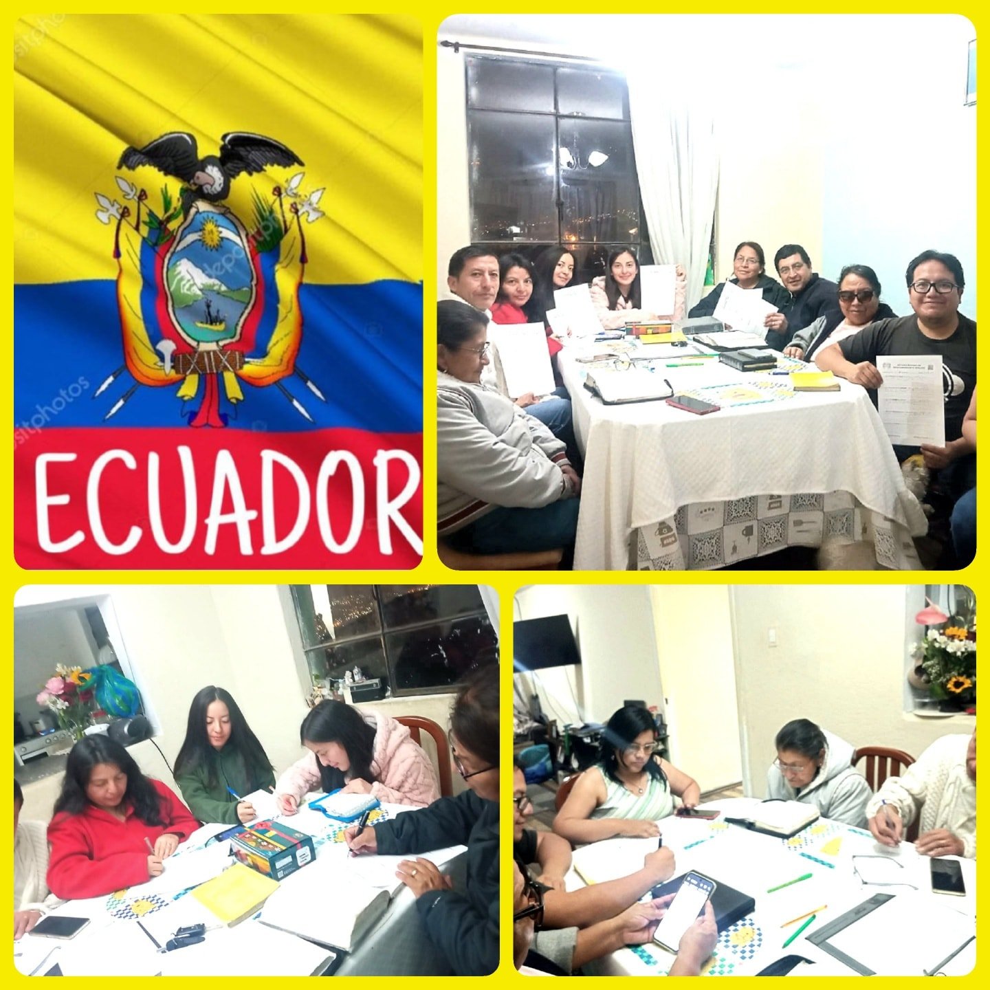 QUITO-ECUADOR . PROJECT N3/L3 DEVELOPING LEADERS WHO MULTIPLY THROUGH BIBLICAL DISCOVERY SWORD METHOD.
