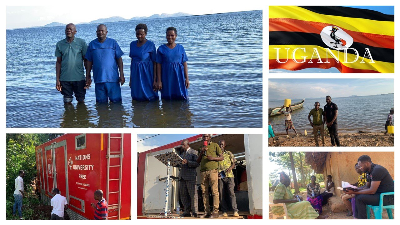 UGANDA GOSPEL CHARIOT MISSIONS OUTREACH AND 4 FIELDS DISCIPLESHIP MULTIPLICATION TRAINING AT NAMAKE CHURCH OF CHRIST ENDED SUCCESSFULLY WITH 3 BAPTISMS