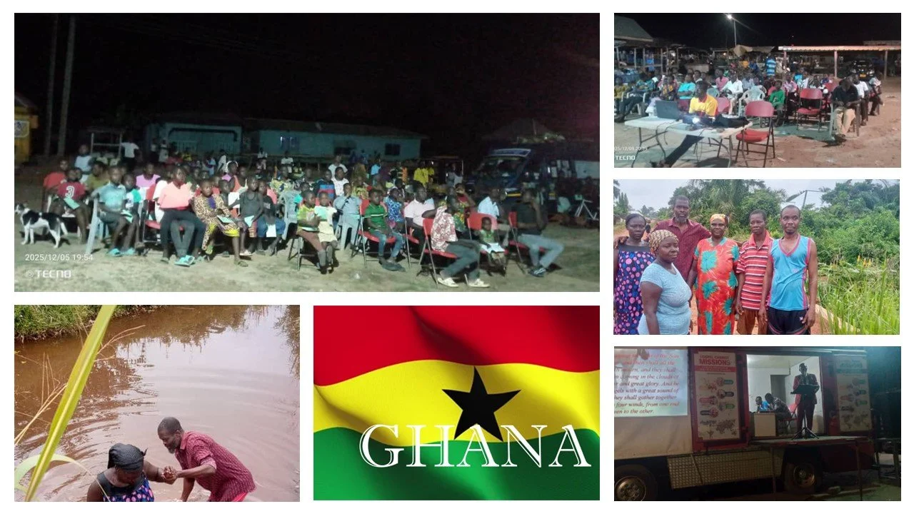 GHANA GOSPEL CHARIOT MISSIONS AND THE 4 FIELDS DISCIPLESHIP AND CHURCH MULTIPLICATION TRAINING REPORT