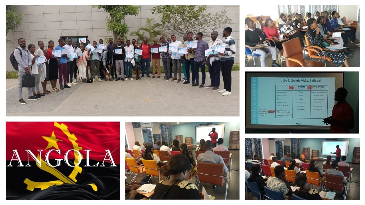 ANGOLA 4 FIELDS DISCIPLESHIP &amp; CHURCH MULTIPLICATION TRAINING.