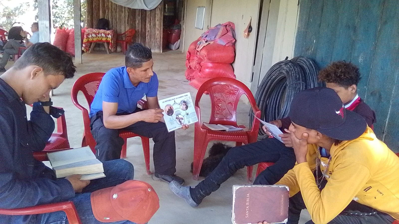 GROUP #40 IN VENEZUELA COMMUNITY, YARACUY. PROJECT N3/L3. WEEK 3 OF 24. DEVELOPING LEADERS WHO MULTIPLY THEMSELVES IN A HEALTHY WAY THROUGH BIBLICAL DISCOVERY,