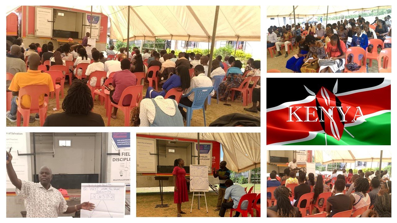 KENYA 4 FIELDS TRAININGS AND GOSPECL CHARIOT OUTREACH PROGRAM