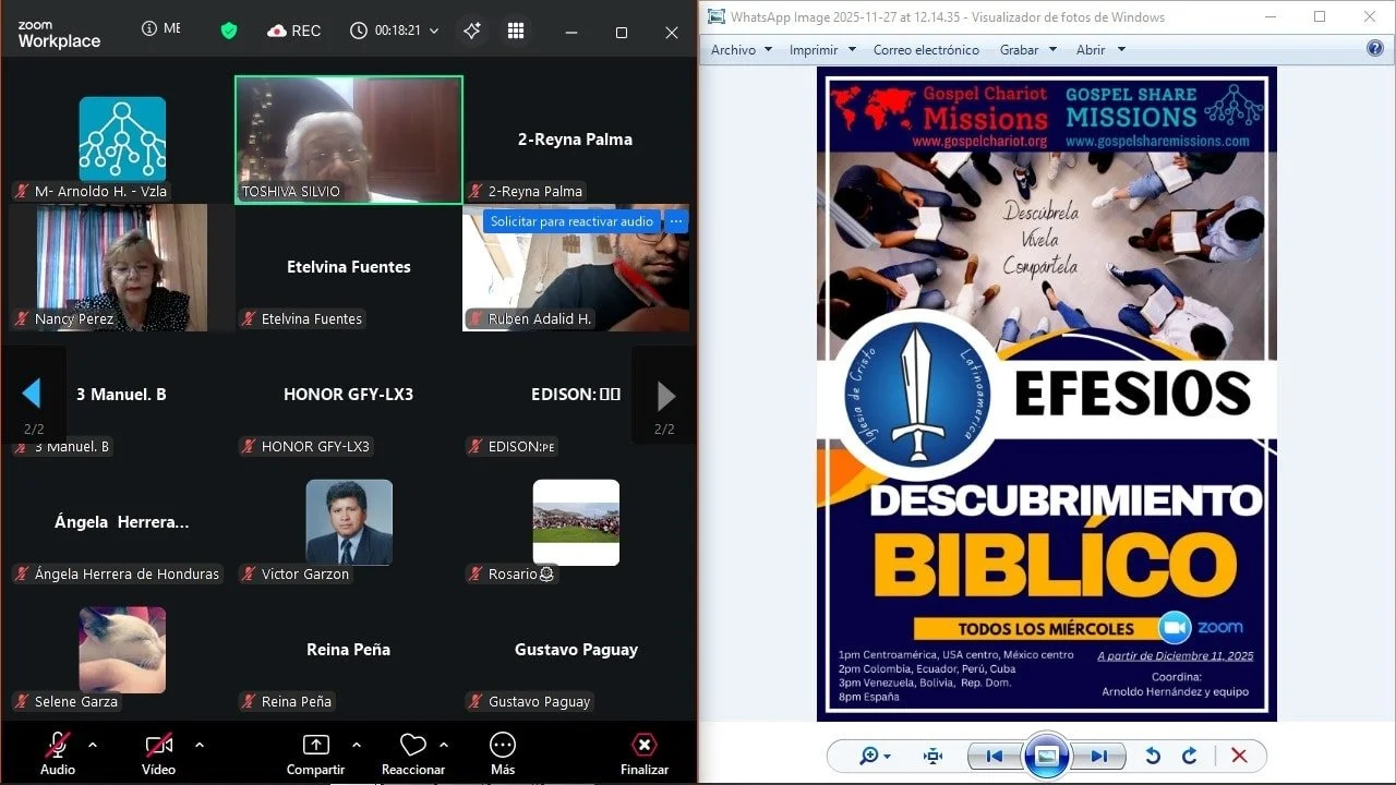 WEDNESDAY SWORD METHOD BIBLICAL DISCOVERY FOR SPAIN AND LATINOAMERICA.