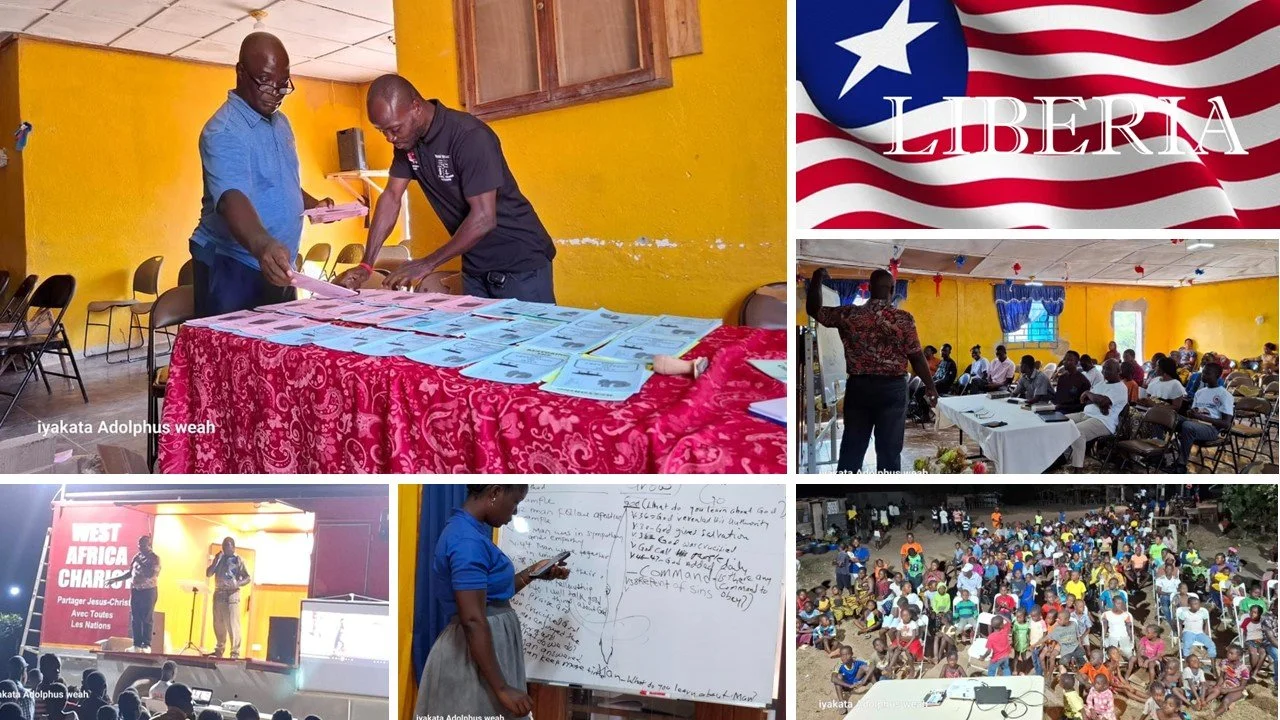 THE WEST AFRICA GOSPEL CHARIOT AND LIBERIA 4 FIELDS DISCIPLESHIP MULTIPLICATION TRAINING REPORT